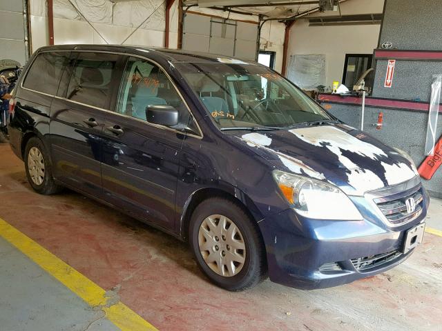 5FNRL38236B094147 - 2006 HONDA ODYSSEY LX BLUE photo 1