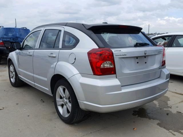 1B3CB4HA6AD651222 - 2010 DODGE CALIBER SX SILVER photo 3