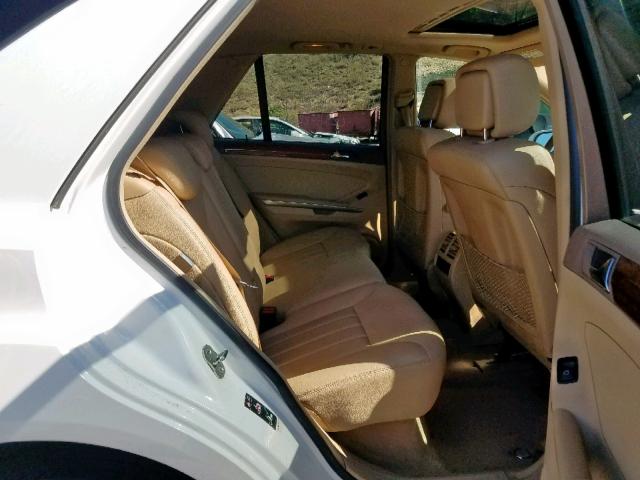4JGBB22E27A180346 - 2007 MERCEDES-BENZ ML 320 CDI WHITE photo 6