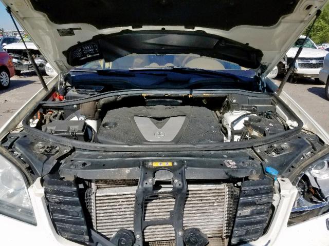 4JGBB22E27A180346 - 2007 MERCEDES-BENZ ML 320 CDI WHITE photo 7