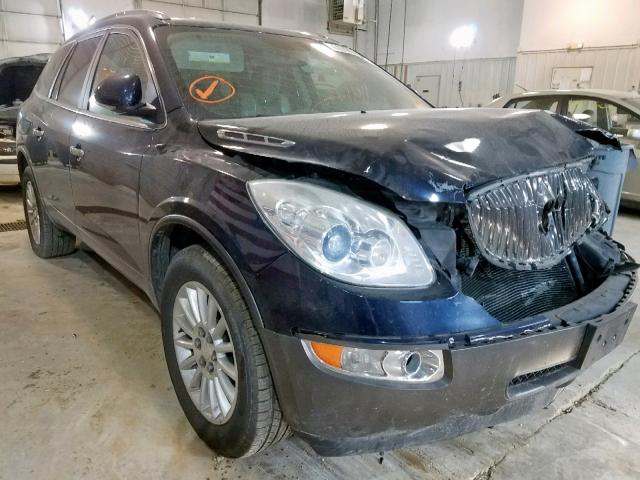 5GAKRCEDXCJ206857 - 2012 BUICK ENCLAVE BLUE photo 1