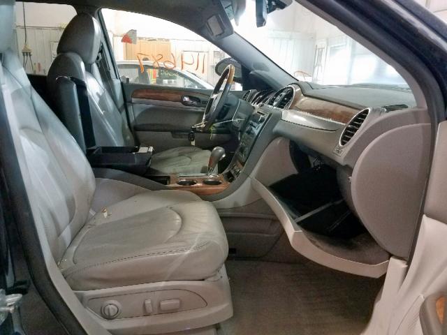 5GAKRCEDXCJ206857 - 2012 BUICK ENCLAVE BLUE photo 5