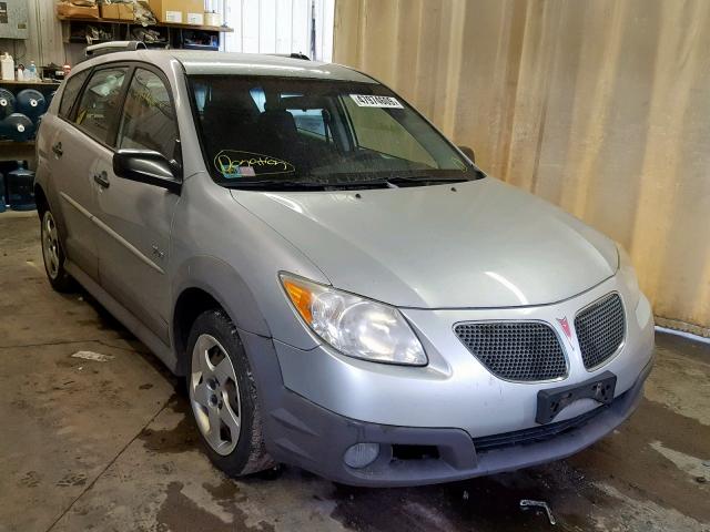 5Y2SL658X6Z455718 - 2006 PONTIAC VIBE SILVER photo 1