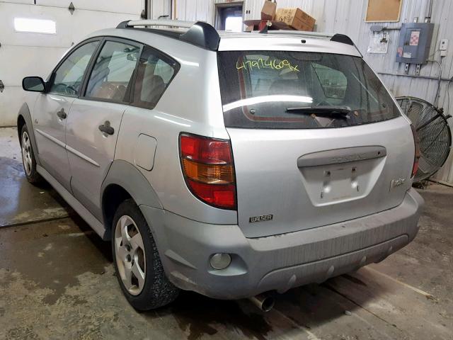 5Y2SL658X6Z455718 - 2006 PONTIAC VIBE SILVER photo 3