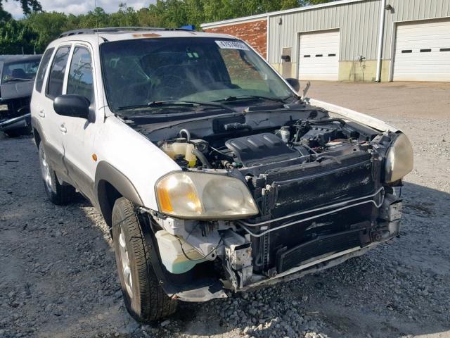 4F2CU091X1KM60818 - 2001 MAZDA TRIBUTE LX WHITE photo 1