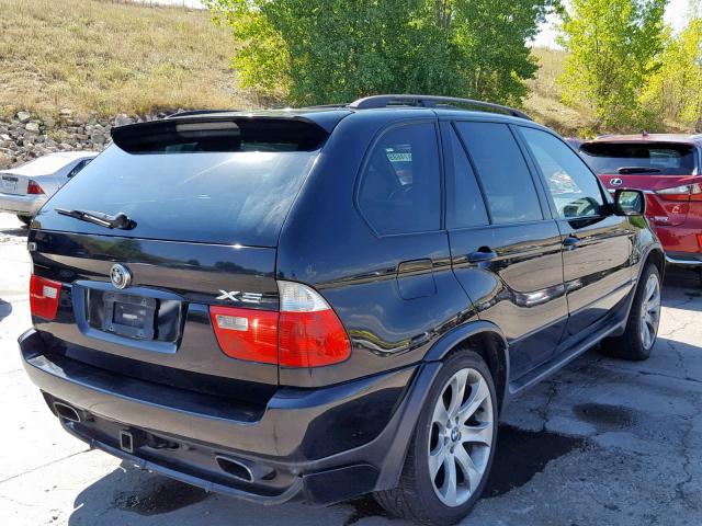 5UXFA93585LE82212 - 2005 BMW X5 4.8IS BLACK photo 4