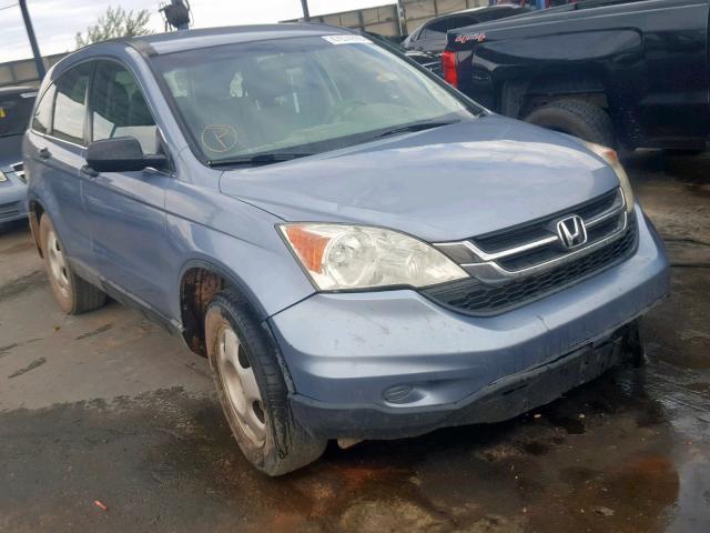 3CZRE3H33BG704033 - 2011 HONDA CR-V LX BLUE photo 1