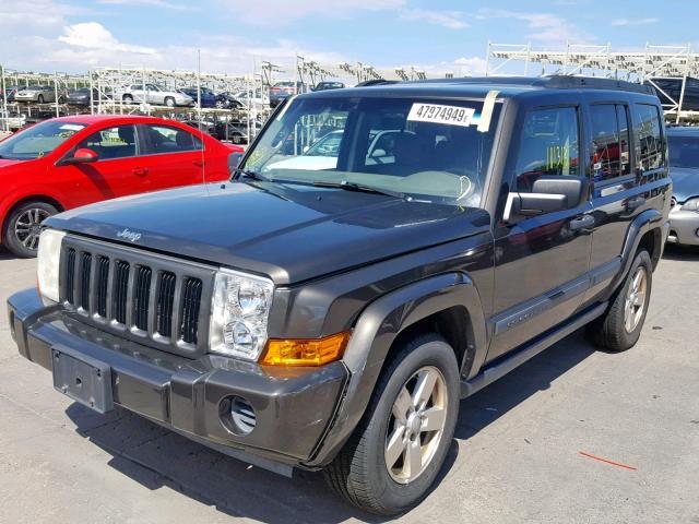 1J8HG48K96C238764 - 2006 JEEP COMMANDER 棕色 照片 2