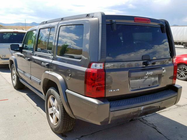 1J8HG48K96C238764 - 2006 JEEP COMMANDER 棕色 照片 3