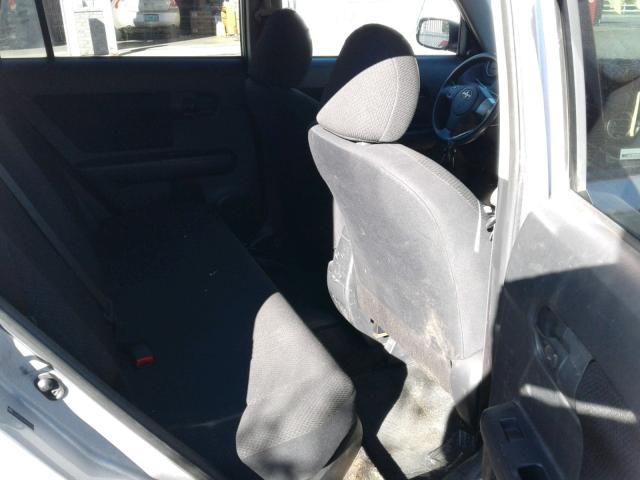 JTLKE50E481032706 - 2008 TOYOTA SCION XB Сұр фото 6