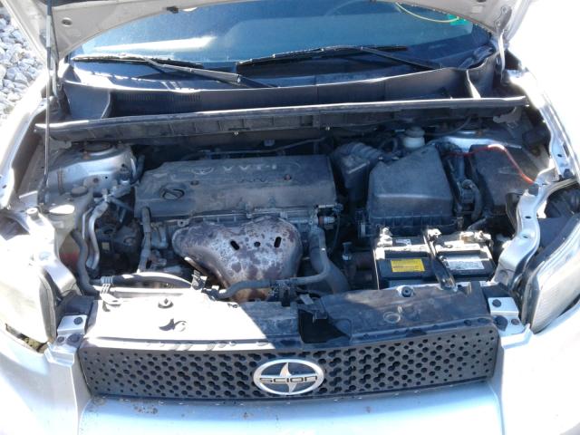 JTLKE50E481032706 - 2008 TOYOTA SCION XB Сұр фото 7