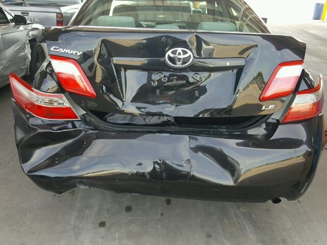 4T1BE46K37U127365 - 2007 TOYOTA CAMRY NEW BLACK photo 9