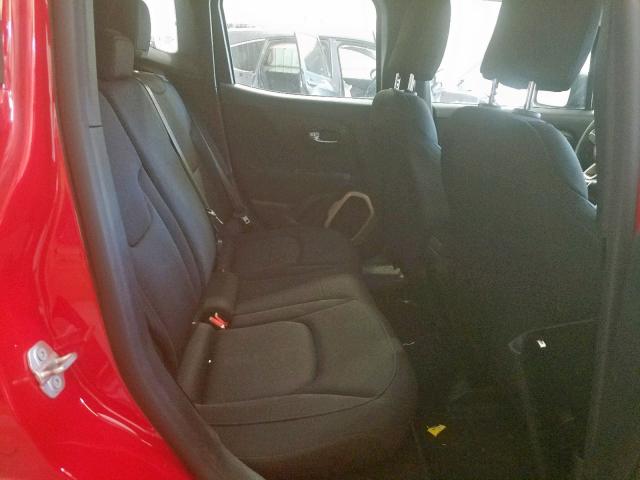 ZACCJAAT6FPB47368 - 2015 JEEP RENEGADE S RED photo 6