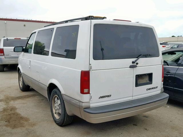 1GNDM19X33B119723 - 2003 CHEVROLET ASTRO WHITE photo 3