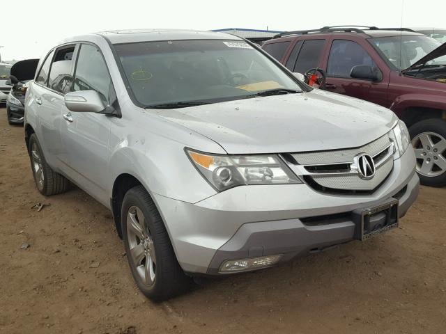 2HNYD28847H541811 - 2007 ACURA MDX SPORT SILVER photo 1