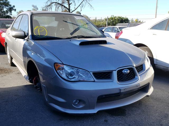 JF1GD74687H506395 - 2007 SUBARU IMPREZA WR SILVER photo 1