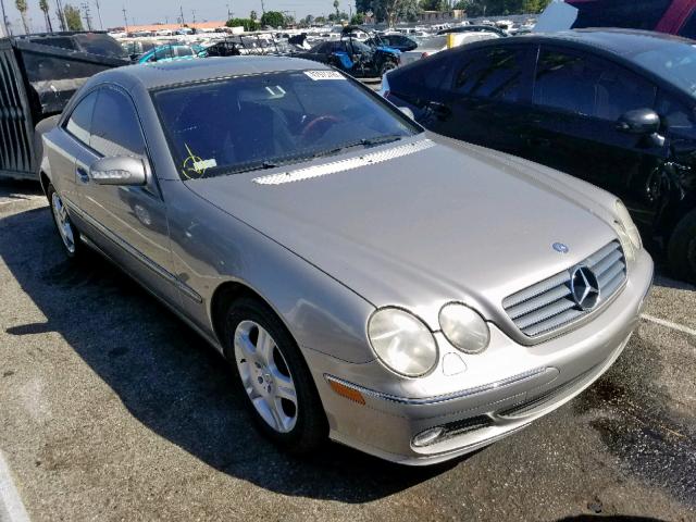 WDBPJ75J55A044730 - 2005 MERCEDES-BENZ CL 500 GRAY photo 1