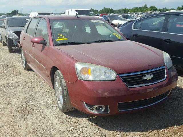 1G1ZU67N57F262306 - 2007 CHEVROLET MALIBU MAX მუქწითელი ფოტო 1