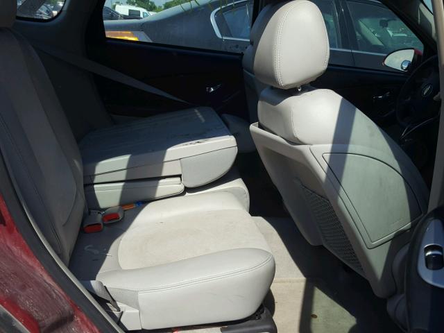 1G1ZU67N57F262306 - 2007 CHEVROLET MALIBU MAX მუქწითელი ფოტო 6