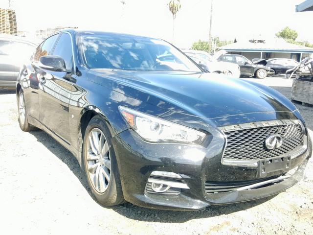 JN1BV7AP4FM355384 - 2015 INFINITI Q50 BASE BLACK photo 1