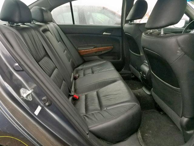 1HGCP3F82BA016772 - 2011 HONDA ACCORD EXL GRAY photo 6