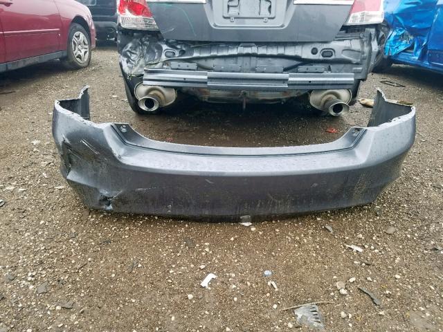 1HGCP3F82BA016772 - 2011 HONDA ACCORD EXL GRAY photo 9