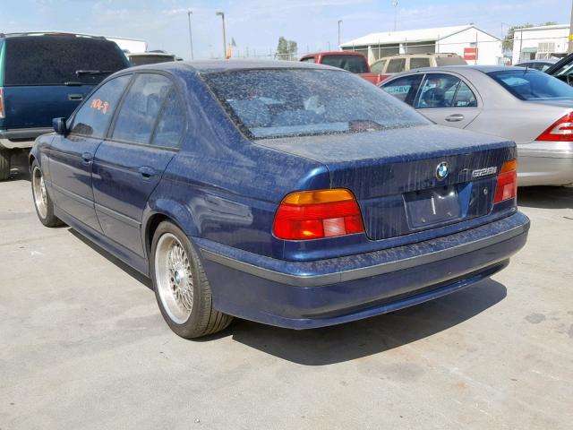 WBADD6328WBW33314 - 1998 BMW 528 I AUTO BLUE photo 3