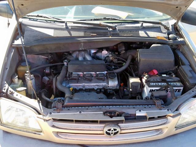 4T3ZF13C9YU203736 - 2000 TOYOTA SIENNA LE TAN photo 7