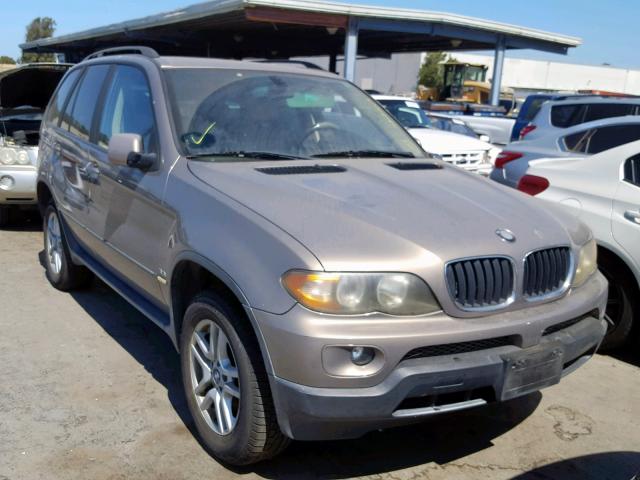 5UXFA13514LU37111 - 2004 BMW X5 3.0I TAN photo 1