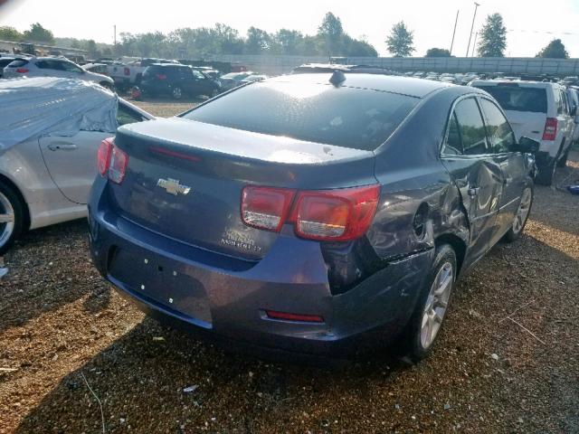 1G11C5SAXDF191811 - 2013 CHEVROLET MALIBU 1LT BLUE photo 4