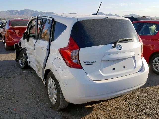 3N1CE2CP4GL406723 - 2016 NISSAN VERSA NOTE WHITE photo 3