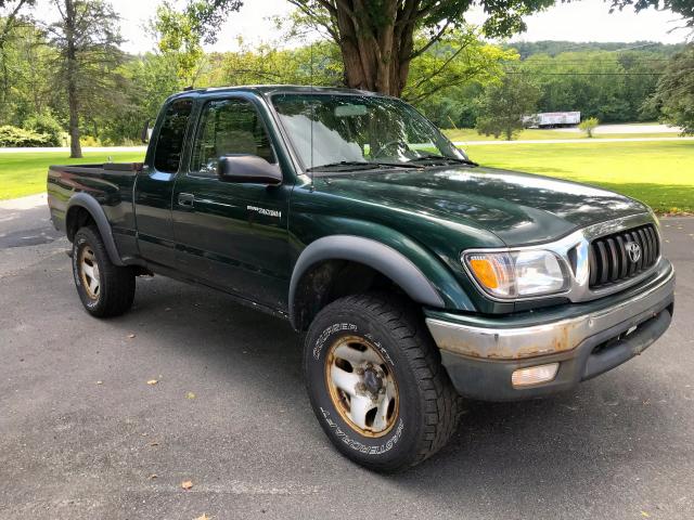 5TEWM72NX3Z181581 - 2003 TOYOTA TACOMA XTR GREEN photo 1