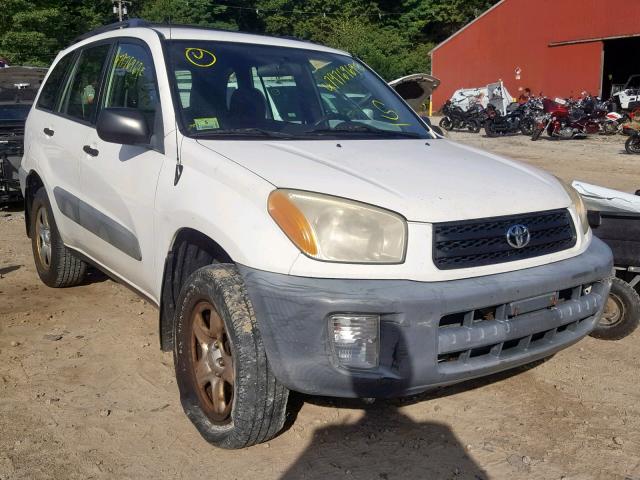 JTEHH20V510115063 - 2001 TOYOTA RAV4 WHITE photo 1