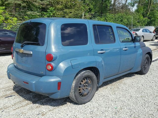 3GNDA13D97S542629 - 2007 CHEVROLET HHR LS Azul foto 4
