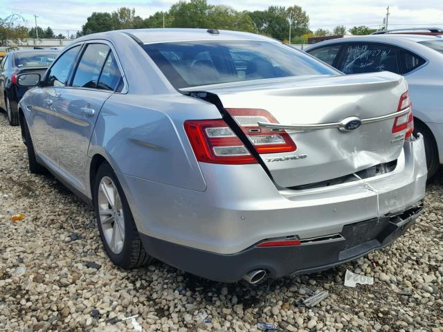 1FAHP2E86FG151634 - 2015 FORD TAURUS SEL SILVER photo 3