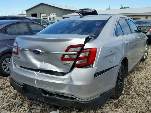 1FAHP2E86FG151634 - 2015 FORD TAURUS SEL SILVER photo 4