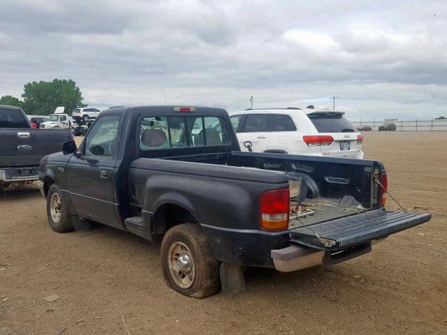 1FTCR10A6VPA78153 - 1997 FORD RANGER BLACK photo 3