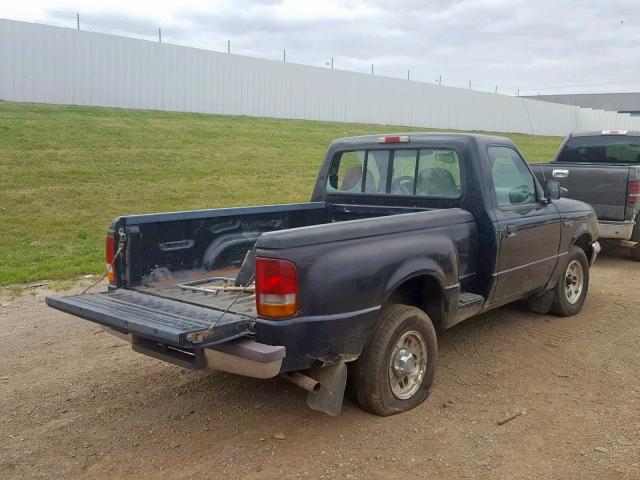 1FTCR10A6VPA78153 - 1997 FORD RANGER BLACK photo 4