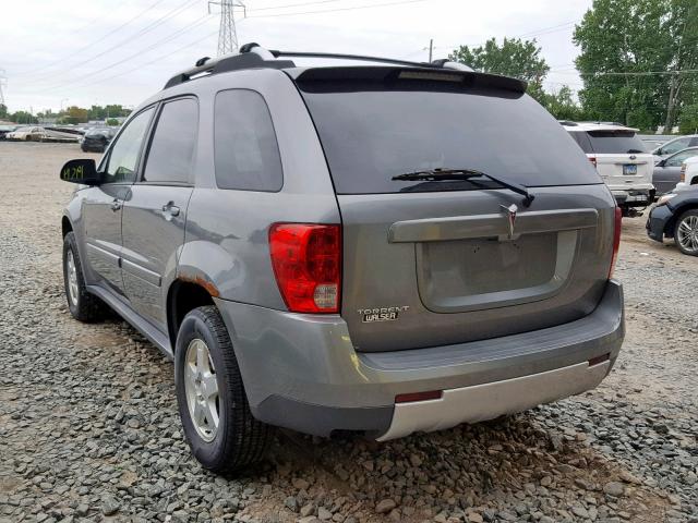 2CKDL63F766061754 - 2006 PONTIAC TORRENT GRAY photo 3