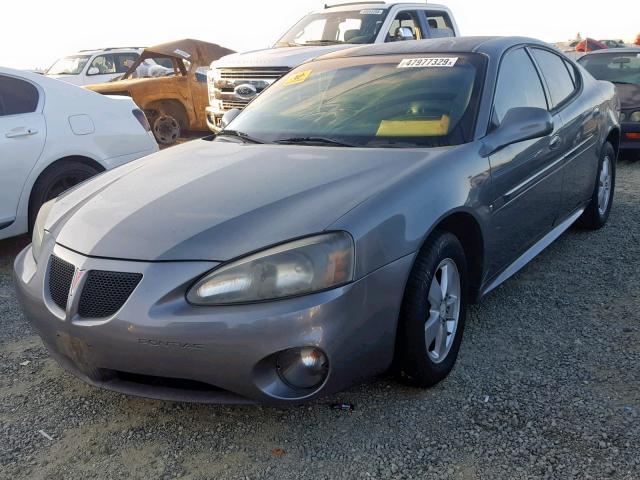 2G2WP552671106016 - 2007 PONTIAC GRAND PRIX CHARCOAL photo 2