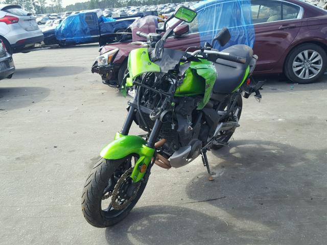 JKALEEA169A036991 - 2009 KAWASAKI LE650 A GREEN photo 2