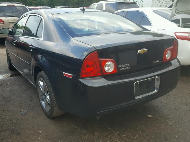 1G1ZH57K294243621 - 2009 CHEVROLET MALIBU 1LT შავი ფოტო 3