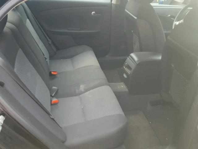 1G1ZH57K294243621 - 2009 CHEVROLET MALIBU 1LT შავი ფოტო 6