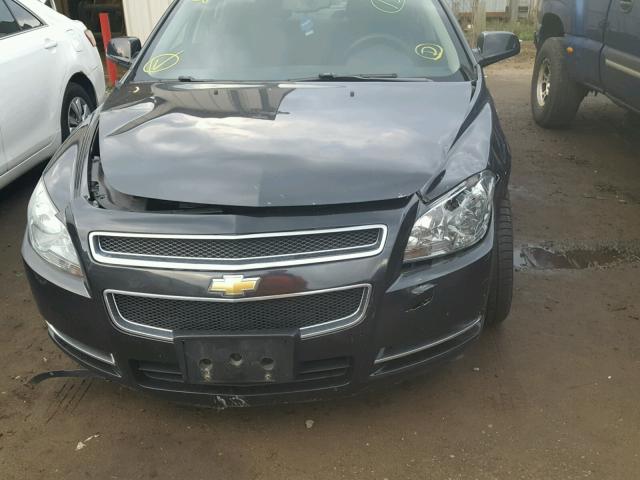 1G1ZH57K294243621 - 2009 CHEVROLET MALIBU 1LT შავი ფოტო 9