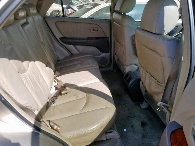 JT6HF10U0X0034192 - 1999 LEXUS RX 300 BROWN photo 6