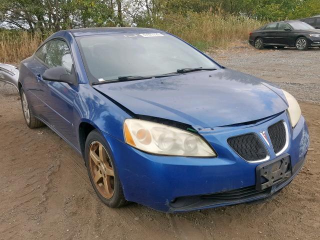 1G2ZH178764176065 - 2006 PONTIAC G6 GT BLUE photo 1