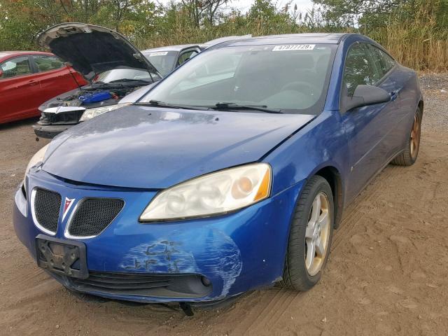 1G2ZH178764176065 - 2006 PONTIAC G6 GT BLUE photo 2