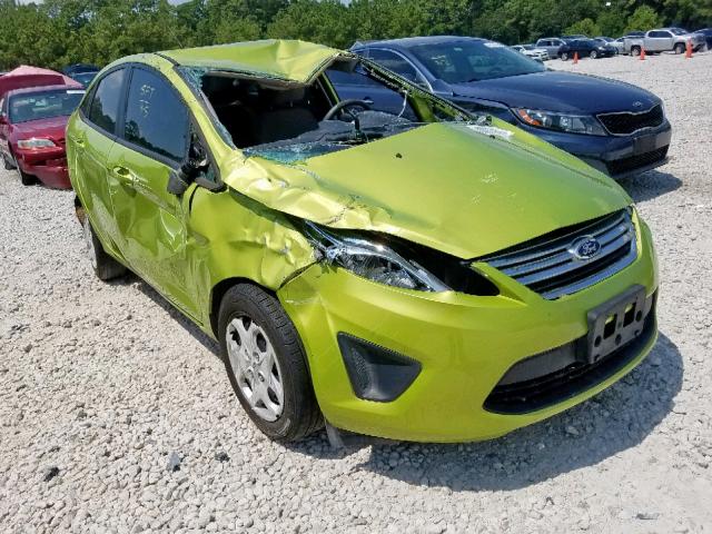 3FADP4BJ9DM214360 - 2013 FORD FIESTA SE GREEN photo 1