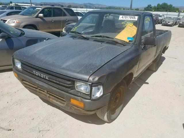 JT4RN81A8L5090083 - 1990 TOYOTA PICKUP 1/2 GRAY photo 2