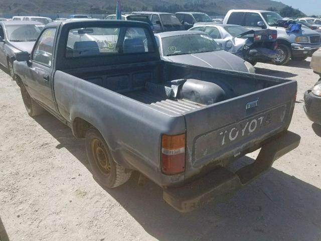 JT4RN81A8L5090083 - 1990 TOYOTA PICKUP 1/2 GRAY photo 3